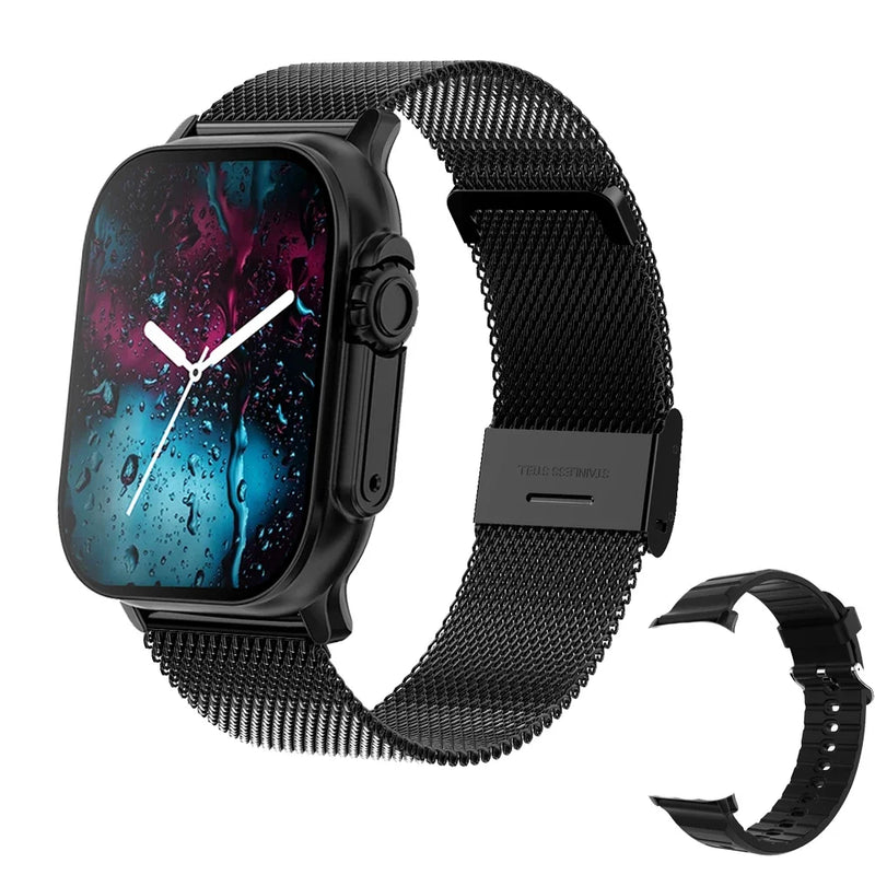 Reloj inteligente T900 Ultra 2 para hombre, 49 mm, Serie 8, pantalla AMOLED de 2,3", NFC, brújula, resistente al agua, compatible con Apple Watch IWO Ultra 8.