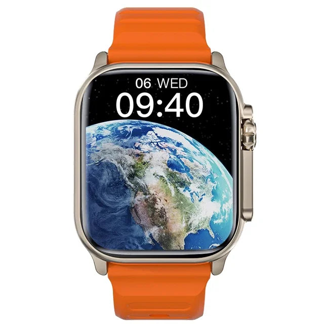 Reloj inteligente T900 Ultra 2 para hombre, 49 mm, Serie 8, pantalla AMOLED de 2,3", NFC, brújula, resistente al agua, compatible con Apple Watch IWO Ultra 8.